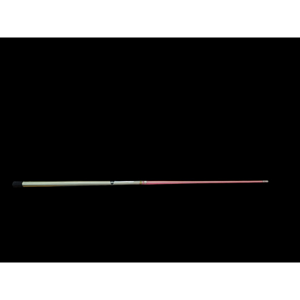 Vintage JC Penney Aluminum Pool Stick Cue Willie Mosconi Pink And Silver